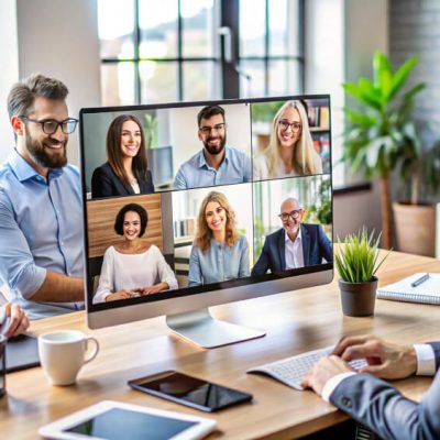 Video Conference High-Quality Video and Audio